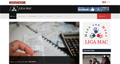 Desktop Screenshot of ligamac.org