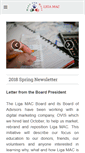 Mobile Screenshot of ligamac.org